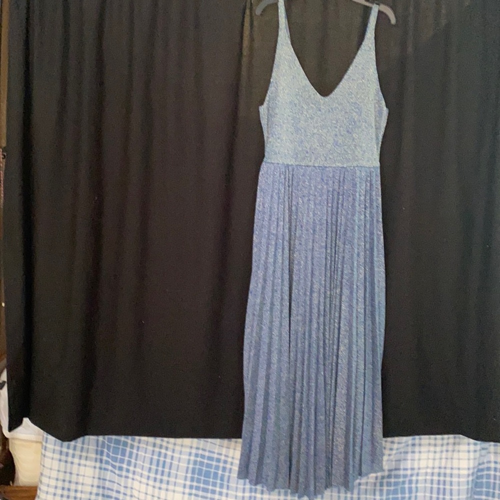 Zara pleated limited edition dress